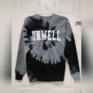 Call Her Daddy UNWELL Barstool Sweatshirt Tie Dye Crewneck Size S P